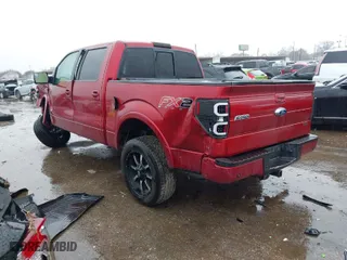 2013 Ford F-150 XL with VIN 1FTFW1CT3DKD29998, listed as a IAAI auction lot 41546344 with 139,062 mi miles. Bid and sale history available at carsss.com. Image 3.