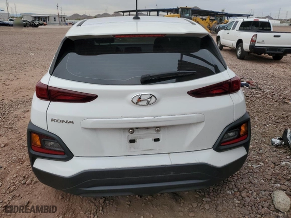 2021 Hyundai Kona SE with VIN KM8K12AA9MU712655, listed as a Copart auction lot 49634095 with 32,185 mi miles and Salvage Title. Bid and sale history available at carsss.com. Image 6.
