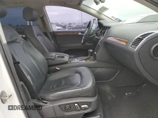2015 Audi Q7 3.0T Premium with VIN WA1CGAFE8FD017755, listed as a Copart auction lot 45472515 with 0 mi miles and Salvage Title. Bid and sale history available at carsss.com. Image 7.