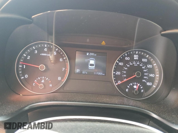 2019 Kia Forte LXS with VIN 3KPF24AD9KE034459, listed as a Copart auction lot 49451325 with 117,355 mi miles and Salvage Title. Bid and sale history available at DreamBid. Image 9.