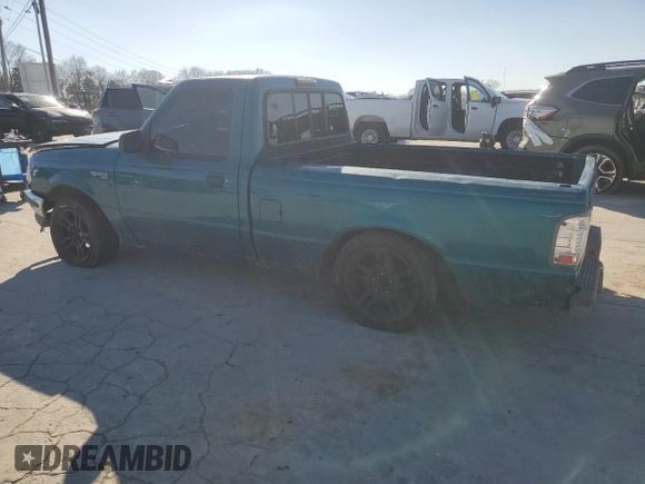 1996 Ford Ranger XL with VIN 1FTCR10AXTUA71169, listed as a Copart auction lot 48247805 with 115,336 mi miles and Clean title. Bid and sale history available at DreamBid. Image 2.