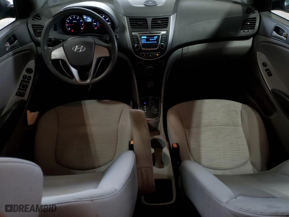 2016 Hyundai Accent SE with VIN KMHCT4AE3GU043509, listed as a Copart auction lot 52686345 with 46,066 mi miles and Salvage Title. Bid and sale history available at carsss.com. Image 8.