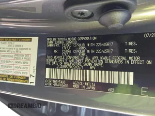 2021 Lexus NX 300 с VIN JTJDARBZ3M2200571, выставлен на аукционе IAAI как лот 42387067 с пробегом 35 187 миль миль и . История ставок и продаж доступна на DreamBid. Изображение 9.