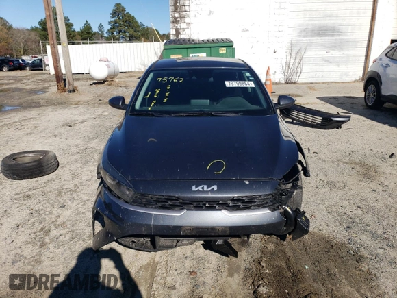 2022 Kia Forte LXS with VIN 3KPF24AD5NE458015, listed as a Copart auction lot 79799884 with 53,069 mi miles and Salvage Title. Bid and sale history available at carsss.com. Image 5.