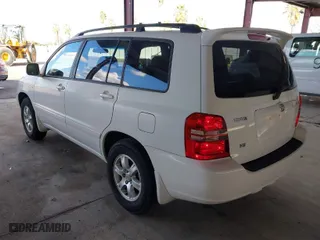 2001 Toyota Highlander with VIN JTEGF21A410022192, listed as a IAAI auction lot 41536750 with 243,401 mi miles. Bid and sale history available at carsss.com. Image 3.