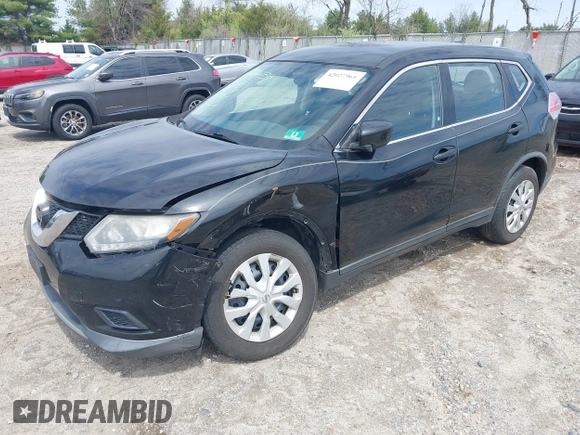 2016 Nissan Rogue S with VIN KNMAT2MV1GP633816, listed as a IAAI auction lot 42027961 with 165,430 mi miles and . Bid and sale history available at carsss.com. Image 19.