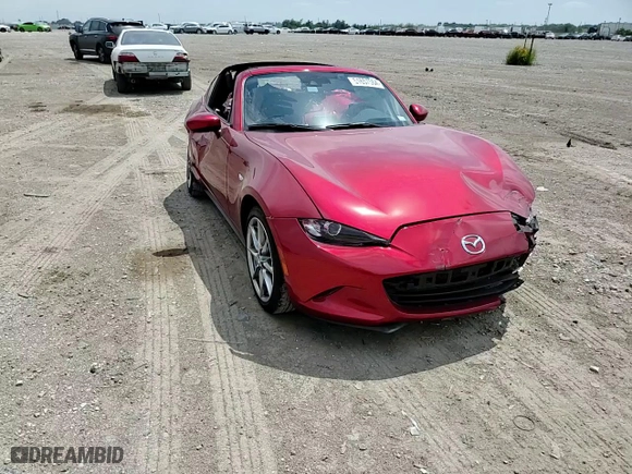 2023 Mazda MX-5 Miata RF Grand Touring with VIN JM1NDAM75P0550618, listed as a Copart auction lot 51657564 with 12,959 mi miles and Salvage Title. Bid and sale history available at carsss.com. Image 11.