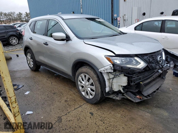 2017 Nissan Rogue S with VIN KNMAT2MV4HP539107, listed as a Copart auction lot 84651924 with 100,973 mi miles and Salvage Title. Bid and sale history available at carsss.com. Image 4.