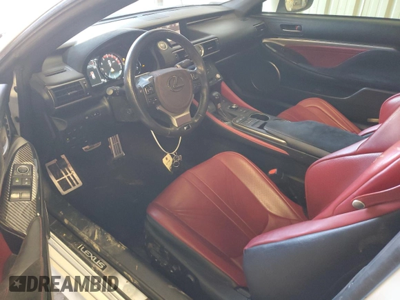 2017 Lexus RC F F z VIN JTHHP5BC6H5006305, wystawiony jako Copart lot #47098035 z przebiegiem 119 193 mil mil oraz Szkody całkowita. Historia ofert i sprzedaży dostępna na DreamBid. Obrazek 8.