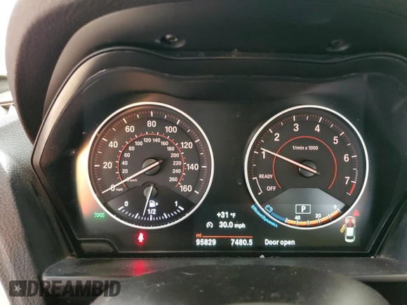 2016 BMW 2 Series 228i xDrive with VIN WBA1G9C59GV726574, listed as a Copart auction lot 44238955 with 95,829 mi miles and Salvage title. Bid and sale history available at DreamBid. Image 9.