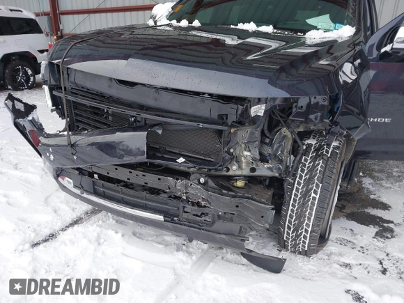2023 Chevrolet Tahoe Premier with VIN 1GNSKSKL6PR545302, listed as a IAAI auction lot 41017179 with 16,877 mi miles and . Bid and sale history available at DreamBid. Image 6.