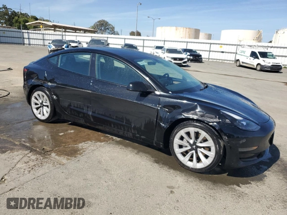 2022 Tesla Model 3 z VIN 5YJ3E1EA5NF189274, wystawiony jako Copart lot #57160765 z przebiegiem 127 420 mil mil oraz Szkoda całkowita • Salvage title. Historia ofert i sprzedaży dostępna na DreamBid. Obrazek 4.