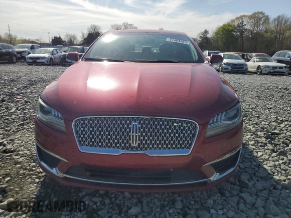 2017 Lincoln MKZ Select with VIN 3LN6L5CC6HR614899, listed as a Copart auction lot 51464985 with 249,597 mi miles and Clean title. Bid and sale history available at DreamBid. Image 5.