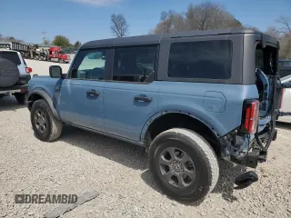 2024 Ford Bronco Big Bend with VIN 1FMDE7BH4RLB04707, listed as a Copart auction lot 50631485 with 3,626 mi miles and Salvage Title. Bid and sale history available at DreamBid. Image 2.