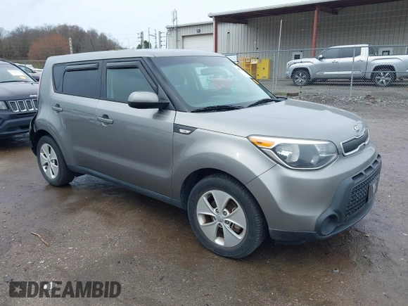 2014 Kia Soul with VIN KNDJN2A26E7106923, listed as a IAAI auction lot 41931647 with 48,411 mi miles. Bid and sale history available at carsss.com. Image 1.