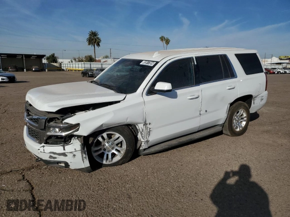 2016 Chevrolet Tahoe Commercial with VIN 1GNSKFEC3GR345836, listed as a Copart auction lot 83917324 with 142,027 mi miles and Clean title. Bid and sale history available at DreamBid. Image 1.
