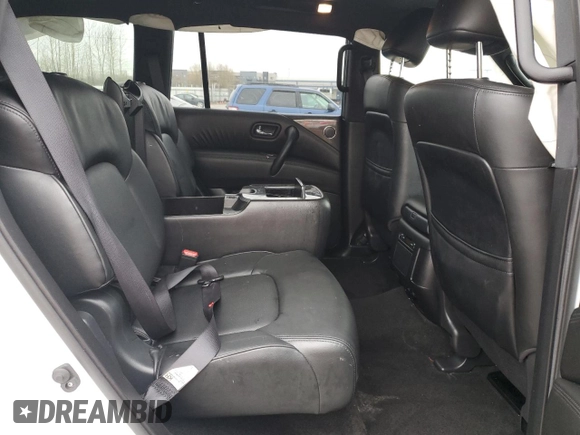 2022 Nissan Armada SL with VIN JN8AY2BB3N9810589, listed as a Copart auction lot 43212235 with 56,231 mi miles and Salvage Title. Bid and sale history available at carsss.com. Image 11.