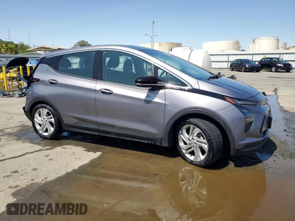 2023 Chevrolet Bolt EV 1LT with VIN 1G1FW6S05P4180872, listed as a Copart auction lot 61984185 with 63,388 mi miles and Clean title. Bid and sale history available at DreamBid. Image 4.