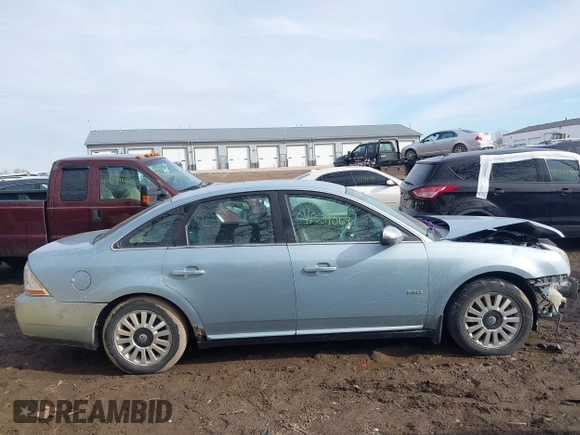 2008 Mercury Sable with VIN 1MEHM40W18G605133, listed as a IAAI auction lot 41539069 with 127,321 mi miles. Bid and sale history available at carsss.com. Image 14.