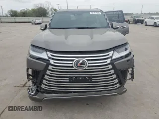 2024 Lexus LX 600 Luxury z VIN JTJGB7CX2R4052260, wystawiony jako Copart lot #50761565 z przebiegiem 15 400 mil mil oraz Szkoda całkowita • Salvage title. Historia ofert i sprzedaży dostępna na DreamBid. Obrazek 5.