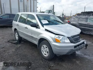 2005 Honda Pilot LX with VIN 2HKYF18175H528150, listed as a IAAI auction lot 41447131 with 93,959 mi miles. Bid and sale history available at carsss.com. Image 1.