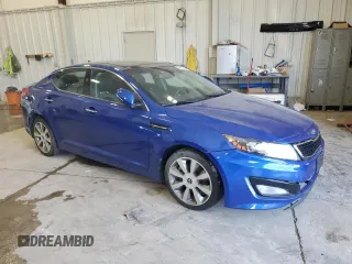 2013 Kia Optima SX with VIN 5XXGR4A62DG207203, listed as a Copart auction lot 64867465 with 111,817 mi miles and Clean title. Bid and sale history available at DreamBid. Image 4.
