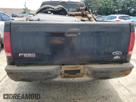 2004 Ford F-250 XL with VIN 1FTNX21P74ED02144, listed as a Copart auction lot 63755135 with Not provided miles and Clean title. Bid and sale history available at DreamBid. Image 6.