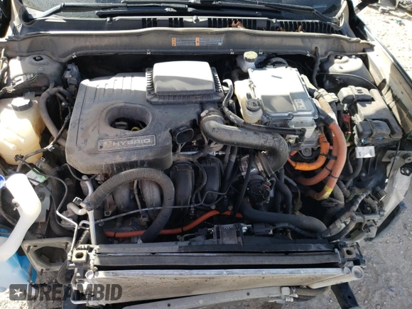 2018 Ford Fusion Hybrid Titanium with VIN 3FA6P0RU5JR247839, listed as a Copart auction lot 37485033 with 86,045 mi miles. Bid and sale history available at carsss.com. Image 11.