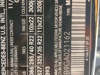 2016 Mercedes-Benz GLE 450 AMG z VIN 4JGED6EB9GA021162, wystawiony jako Copart lot #54714505 z przebiegiem 105 000 mil mil oraz Szkoda całkowita • Salvage title. Historia ofert i sprzedaży dostępna na DreamBid. Obrazek 15.