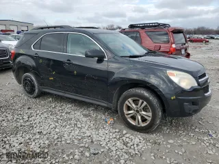 2010 Chevrolet Equinox LT w/1LT with VIN 2CNALDEW2A6368619, listed as a Copart auction lot 43644985 with 157,771 mi miles and Salvage Title. Bid and sale history available at carsss.com. Image 4.