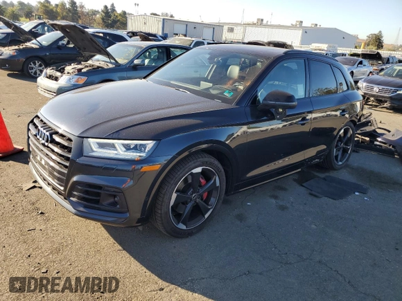 2019 Audi SQ5 Prestige with VIN WA1C4AFY0K2001073, listed as a Copart auction lot 70517953 with 48,485 mi miles and . Bid and sale history available at DreamBid. Image 1.