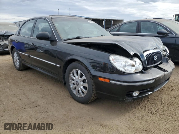 2003 Hyundai Sonata GLS with VIN KMHWF35H93A752394, listed as a Copart auction lot 76838254 with 124,234 mi miles and Salvage Title. Bid and sale history available at carsss.com. Image 4.