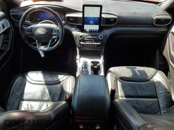 2020 Ford Explorer Platinum с VIN 1FM5K8HC7LGA07161, выставлен на аукционе Copart как лот 56369595 с пробегом 103 692 миль миль и Списание • Salvage title. История ставок и продаж доступна на DreamBid. Изображение 8.