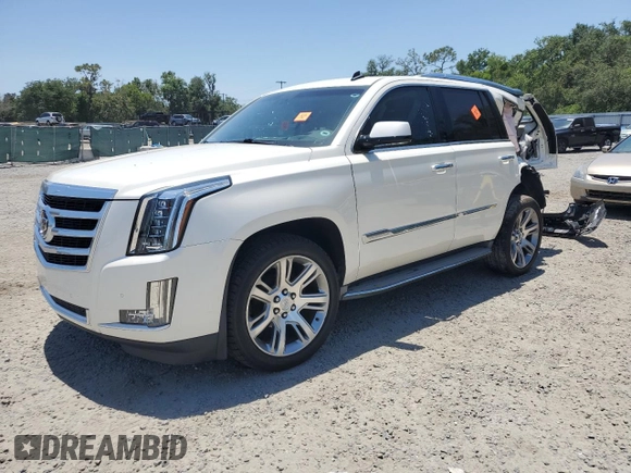 2015 Cadillac Escalade Luxury z VIN 1GYS3BKJ5FR248843, wystawiony jako Copart lot #57482935 z przebiegiem 128 377 mil mil oraz Szkoda całkowita • Salvage title. Historia ofert i sprzedaży dostępna na DreamBid. Obrazek 1.