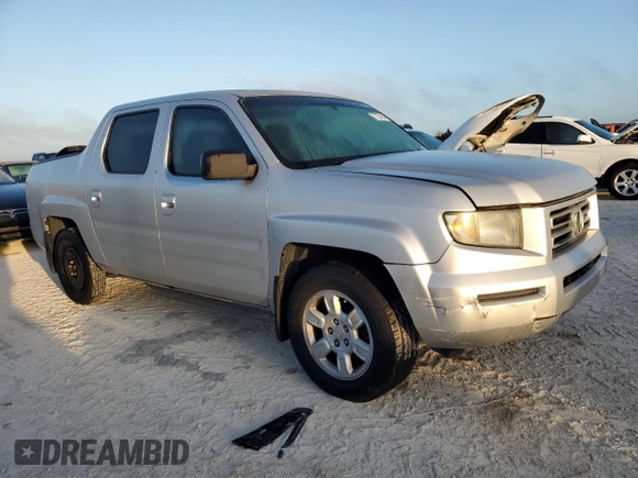 2006 Honda Ridgeline RTL with VIN 2HJYK16516H564293, listed as a Copart auction lot 77257964 with 173,856 mi miles and Salvage Title. Bid and sale history available at carsss.com. Image 4.