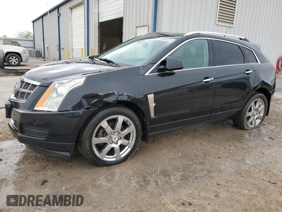 2011 Cadillac SRX Performance Collection with VIN 3GYFNEEY3BS525342, listed as a Copart auction lot 45654505 with 121,394 mi miles and Clean Title. Bid and sale history available at carsss.com. Image 1.