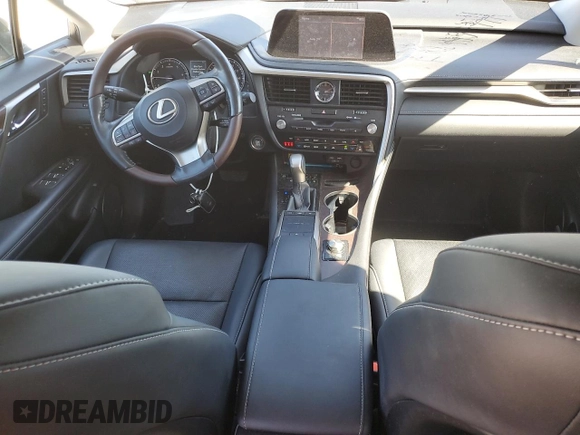 2021 Lexus RX 350 with VIN 2T2HZMDA0MC260229, listed as a Copart auction lot 57242465 with 51,051 mi miles and Salvage title. Bid and sale history available at DreamBid. Image 8.