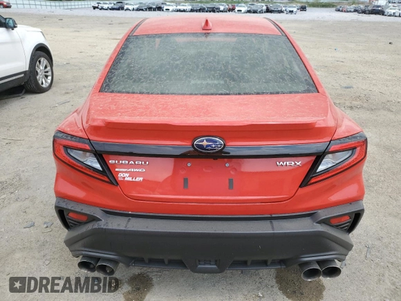 2023 Subaru WRX Premium z VIN JF1VBAF64P9815296, wystawiony jako Copart lot #56977025 z przebiegiem 35 231 mil mil oraz Szkoda całkowita • Salvage title. Historia ofert i sprzedaży dostępna na DreamBid. Obrazek 6.