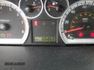 2007 Chevrolet Aveo LT with VIN KL1TG56667B086759, listed as a Copart auction lot 51053975 with 106,869 mi miles and Salvage title. Bid and sale history available at DreamBid. Image 9.