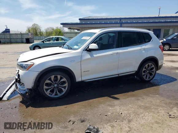 2015 BMW X3 xDrive28i z VIN 5UXWX9C56F0D49076, wystawiony jako Copart lot #56035035 z przebiegiem 82 176 mil mil oraz Szkody całkowita. Historia ofert i sprzedaży dostępna na DreamBid. Obrazek 1.