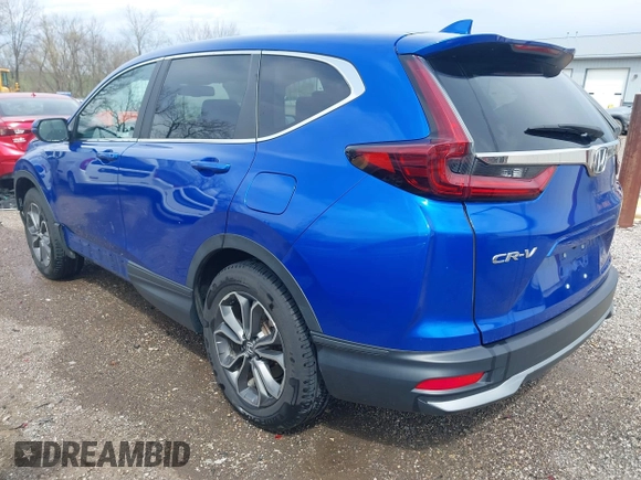 2021 Honda CR-V EX-L with VIN 7FARW2H82ME024307, listed as a IAAI auction lot 41957017 with 38,044 mi miles and . Bid and sale history available at DreamBid. Image 3.