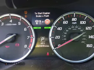 2018 Acura TLX w/A-SPEC Pkg with VIN 19UUB2F67JA003073, listed as a IAAI auction lot 41604080 with 121,078 mi miles. Bid and sale history available at carsss.com. Image 15.