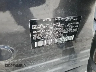 2025 Subaru Forester Special Sports with VIN JF2SLDHC9SH404216, listed as a Copart auction lot 61617315 with 9,848 mi miles and Salvage title. Bid and sale history available at DreamBid. Image 13.