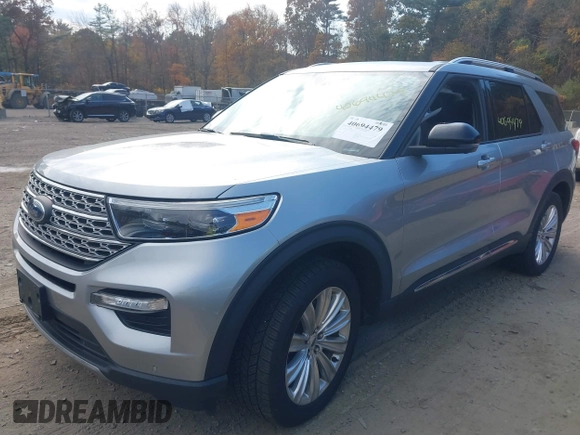 2021 Ford Explorer Limited with VIN 1FM5K8FW2MNA09295, listed as a IAAI auction lot 40694479 with 58,815 mi miles. Bid and sale history available at carsss.com. Image 18.