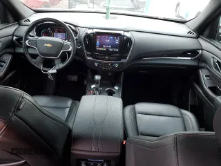 2022 Chevrolet Traverse LT Leather with VIN 1GNERHKW2NJ100475, listed as a Copart auction lot 81515424 with 54,246 mi miles and Salvage Title. Bid and sale history available at carsss.com. Image 8.