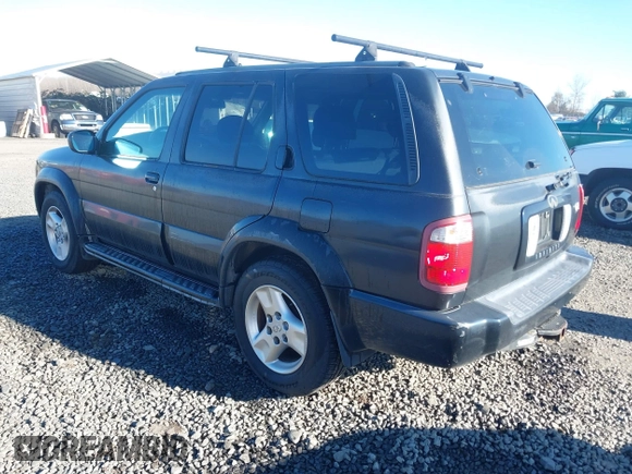 2001 Infiniti QX4 with VIN JNRDR09X21W203722, listed as a IAAI auction lot 41695963 with 123,735 mi miles and . Bid and sale history available at DreamBid. Image 3.