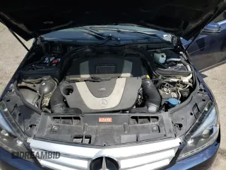 2011 Mercedes-Benz C 300 Sport with VIN WDDGF8BB4BR139871, listed as a Copart auction lot 54922615 with 189,937 mi miles and Salvage title. Bid and sale history available at DreamBid. Image 11.