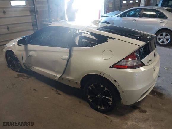 2014 Honda CR-Z EX with VIN JHMZF1D65ES001052, listed as a IAAI auction lot 41879795 with 1 mi miles. Bid and sale history available at carsss.com. Image 3.