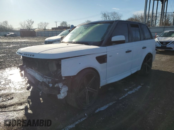 2011 Land Rover Range Rover Sport HSE with VIN SALSF2D41BA260722, listed as a Copart auction lot 49317025 with 107,230 mi miles and Salvage Title. Bid and sale history available at carsss.com. Image 1.