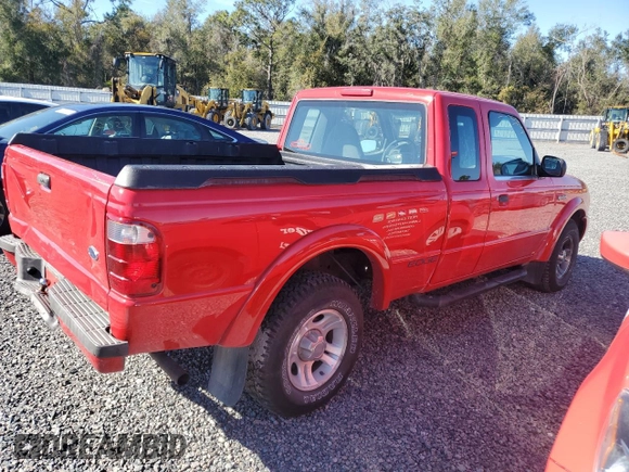 2001 Ford Ranger XLT Appearance with VIN 1FTYR14E41TB08657, listed as a Copart auction lot 41588755 with 143,810 mi miles and Non Repairable. Bid and sale history available at DreamBid. Image 3.